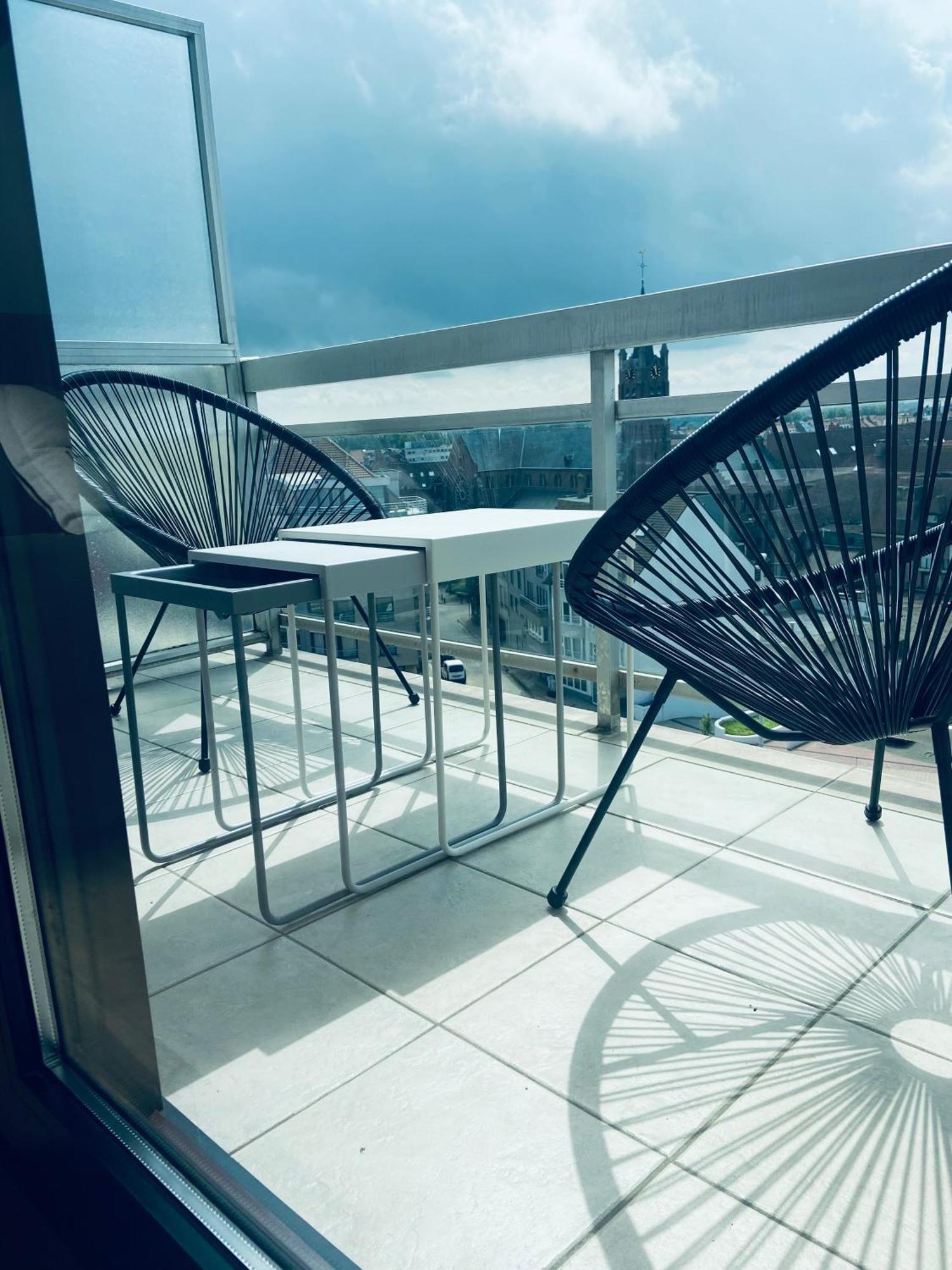 Studio Knokke-Heist Met Zetelbed Esterno foto